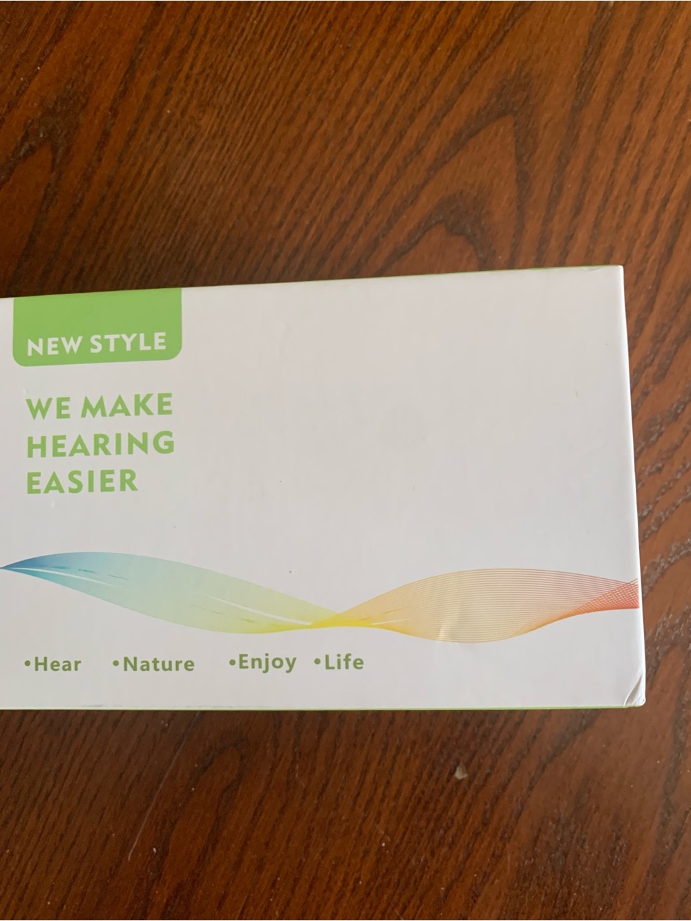 Portable Hearing Amplifier - White